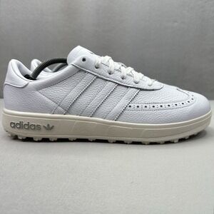 adidas Coursecup Mens Size 11.5 Golf Shoes Cloud White / Iron Spikeless NEW